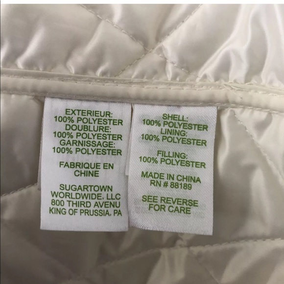 NWOT Lilly Pulitzer Quilted tie Jacket - Picture 3 of 4